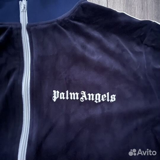 Бархатная кофта palm angels оригинал