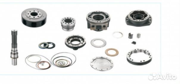 Запчасти двигателя на Poclain Rexroth