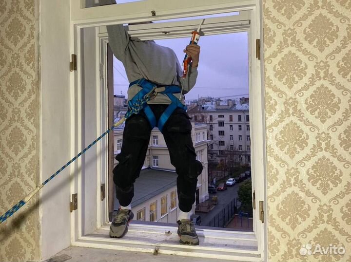 Ремонт пластиковых окон / замена стеклопакета