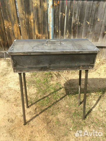 Мангал со съёмными ножками