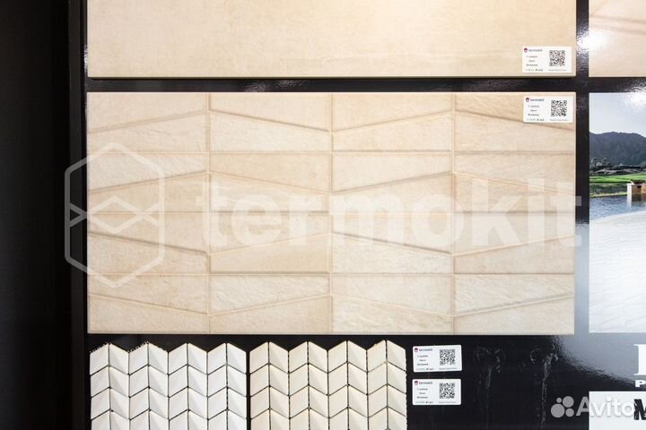 Керамогранит Ibero Materika Tektonia Sand декор 31,6x63,5