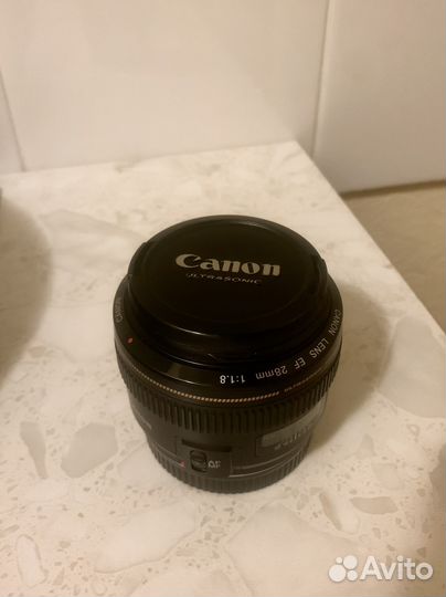 Объектив canon 28 mm 1 8