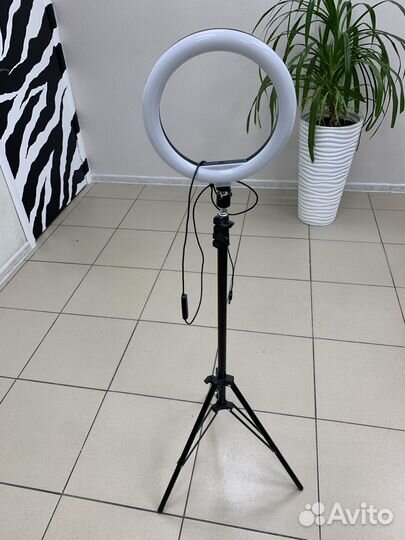 Кольцевая лампа со штативом