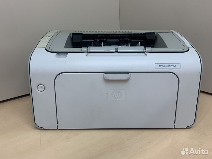 Принтер лазерный HP LaserJet P1005, ч/б, A4