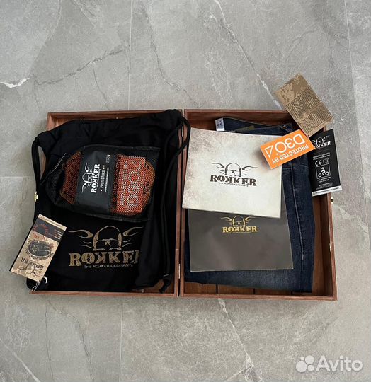 Rokker джинсы ездовые с защитой