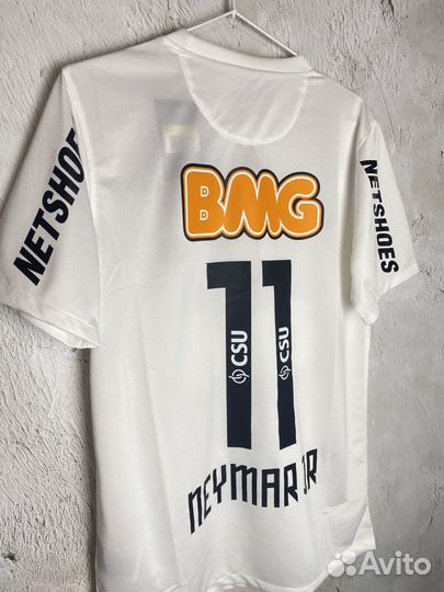 Футболка ретро Сантос Неймар 12/13