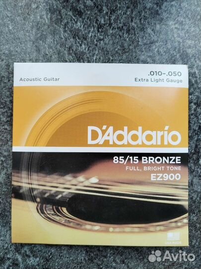 Струны D'Addario для электро, акустической гитары
