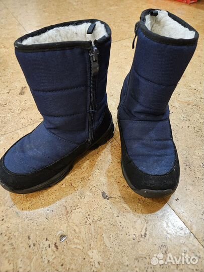 Сапоги зимние на мальчика 28 р