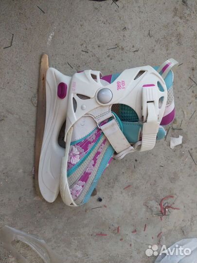 Коньки детские раздвижные