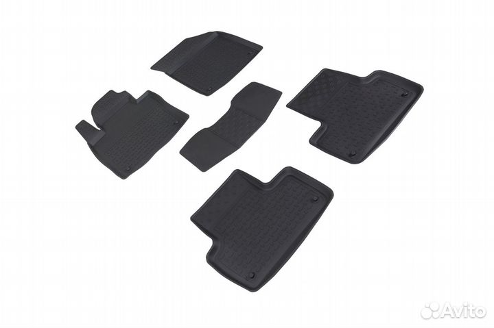 Резиновые коврики для Volvo XC-60 II (2017-2022)