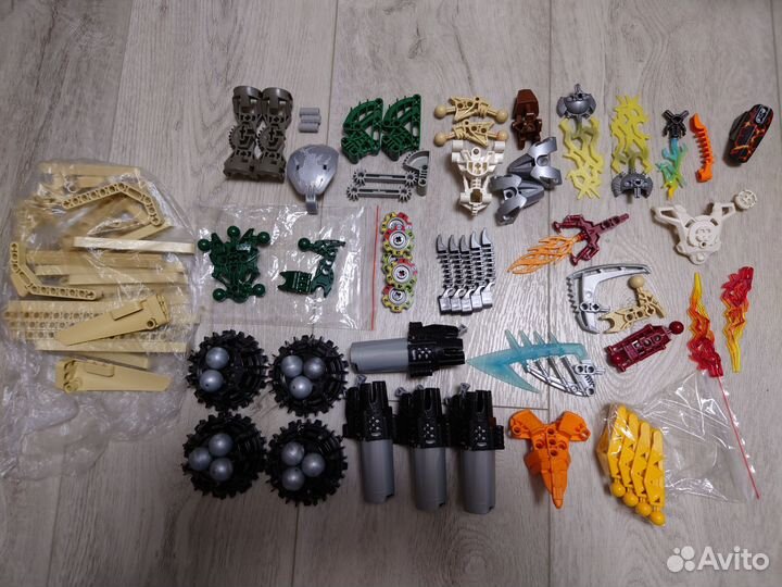 Lego Bionicle, Hero Factory - детали