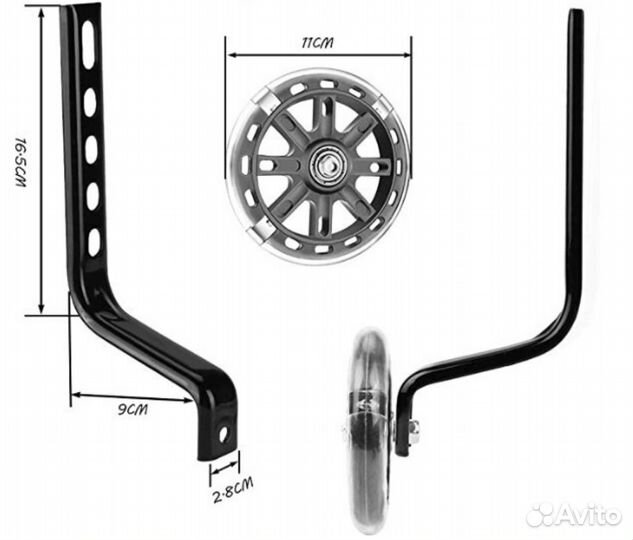 Страховочные колесики для велосипеда