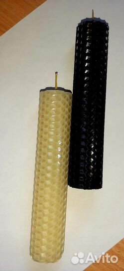 Свечи ручной работы из вощины