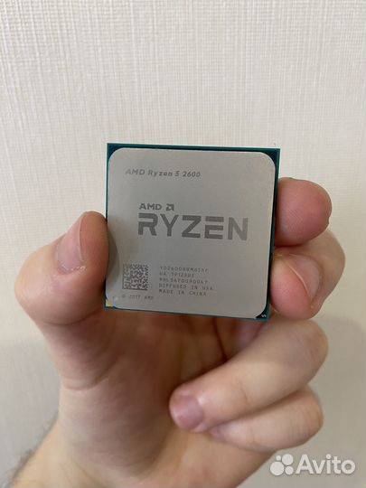 Процессор Ryzen 5 2600 am4 6 ядер 12 потоков