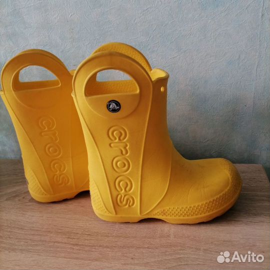 Детские резиновые сапоги crocs 11С