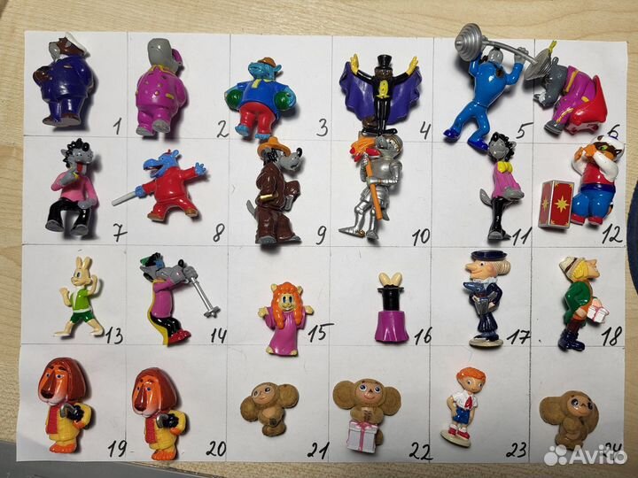 Коллекция киндер серии