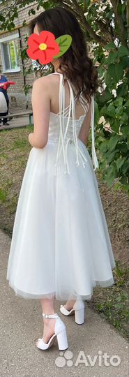 Свадебное платье, платье на выпускной 40