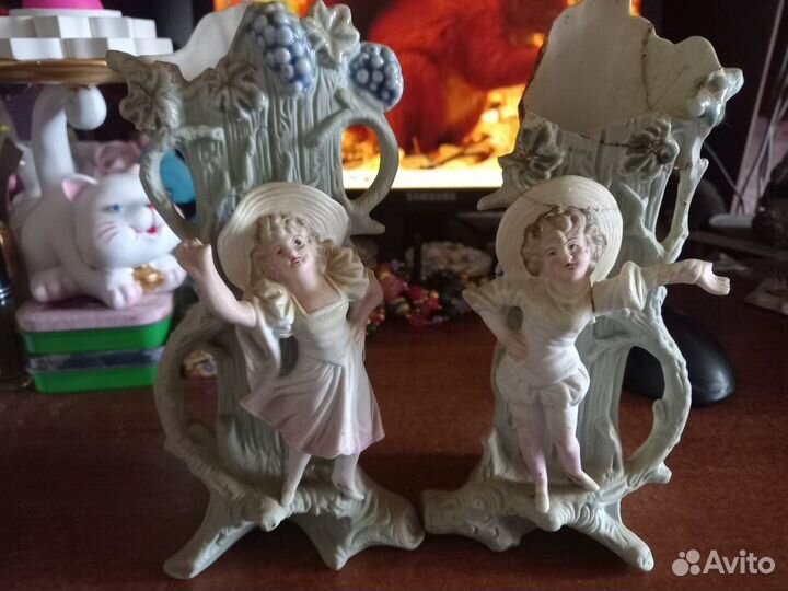 Фигурки Мальчик и девочка