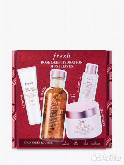 Fresh Cleanse & Deeply Hydrate Gift Set набор