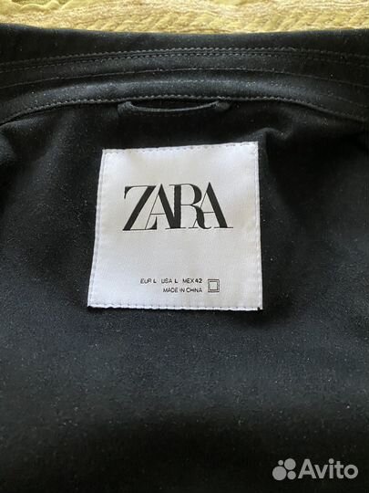 Легкая куртка муж.замша Zara