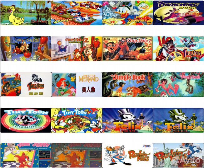 Наклейки для картриджей Dendy