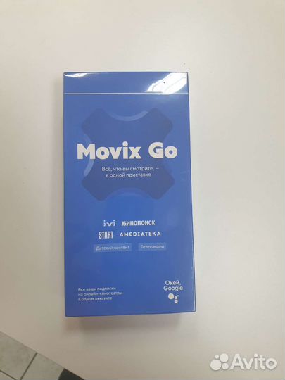 Запечатанная новая movix pro Voice Go