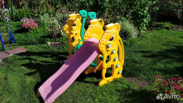 Детский игровой комплекс (горка, качели)