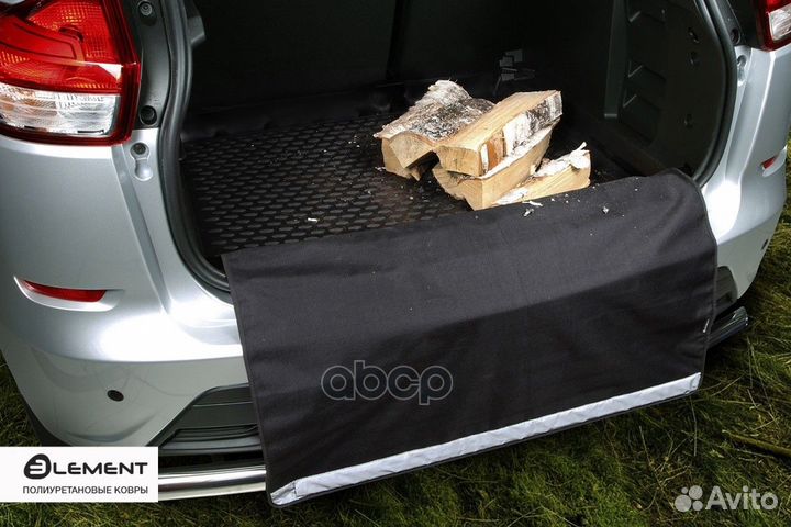 Коврик в багажник hyundai solaris 2017- сед., 1