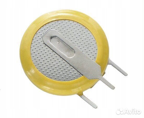 Вертикальная литиевая батарея 3V CR2032