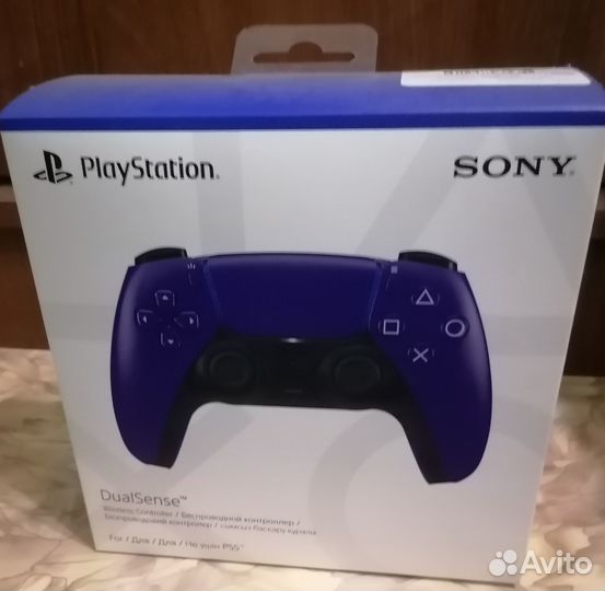 Джойстик на ps5 Галактический пурпурный