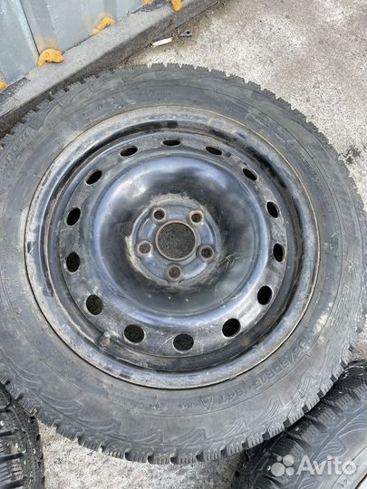 R15 Cordiant Snow Cross 185/60, PCD 5x100 DIA 57.1