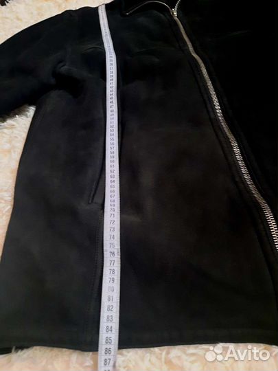 Мужская натуральная дубленка 