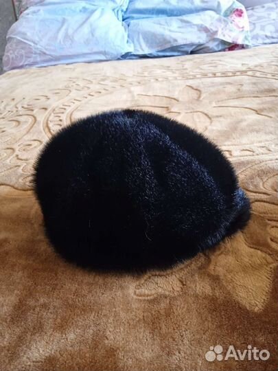 Меховая мужская кепка