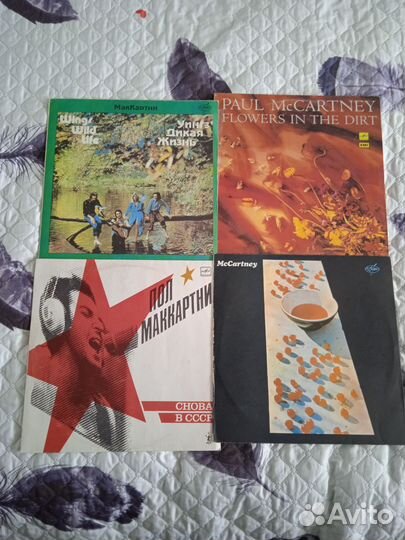 Виниловые пластинки коллекция The Beatles