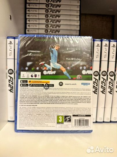 Ea Fc 24 ps4/ps5 русская озвучка