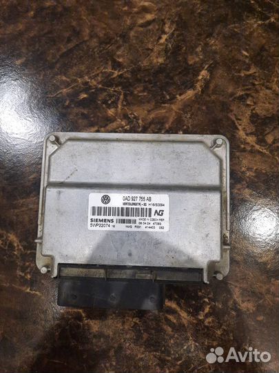 Volkswagen Touareg блок управления раздаткой