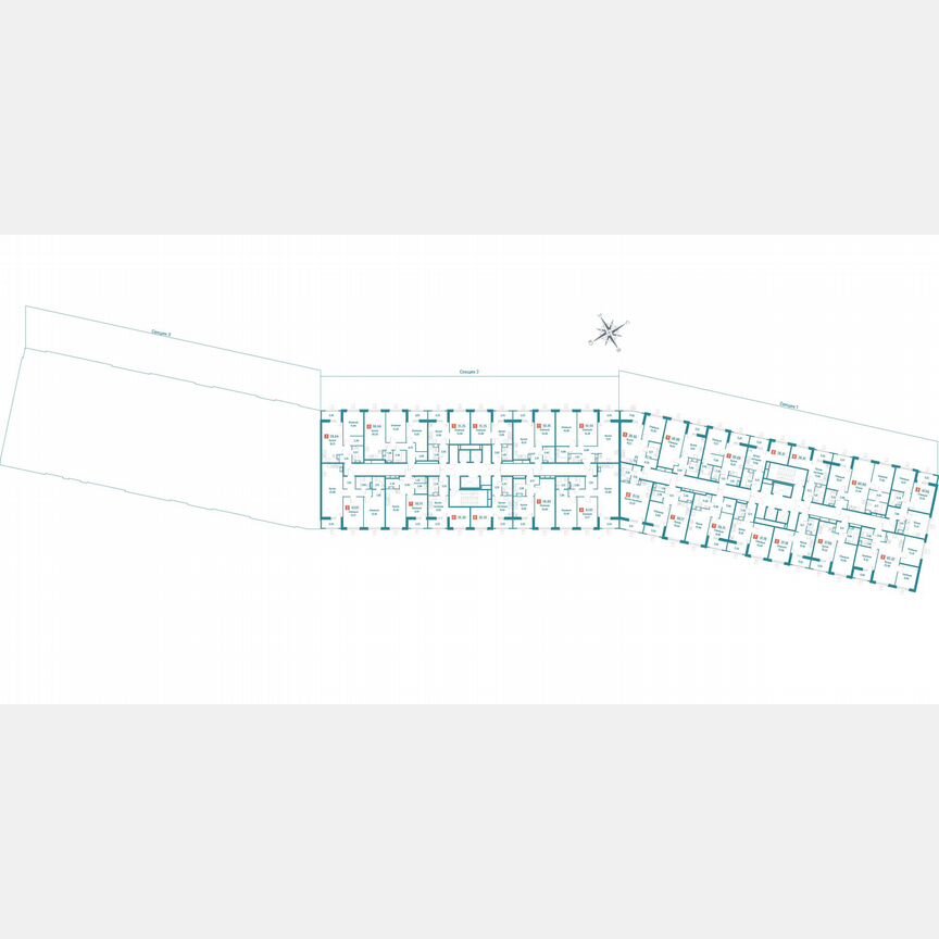 2-к. квартира, 59,5 м², 18/18 эт.