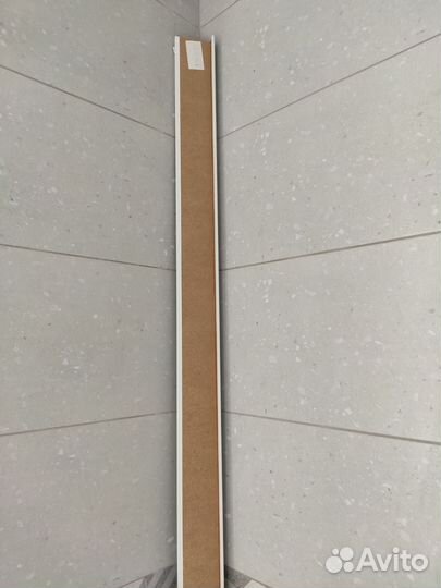 Наличник белый телескопический