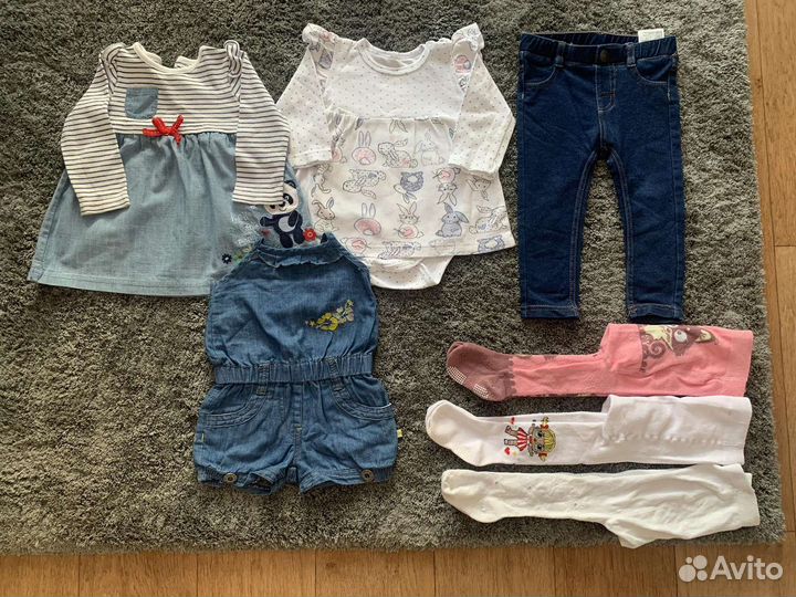 Вещи пакетом на девочку