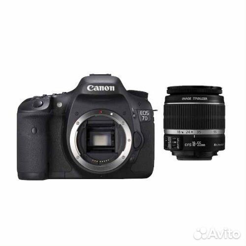 Canon EOS 7D kit 18-55 новый с гарантией (япония)