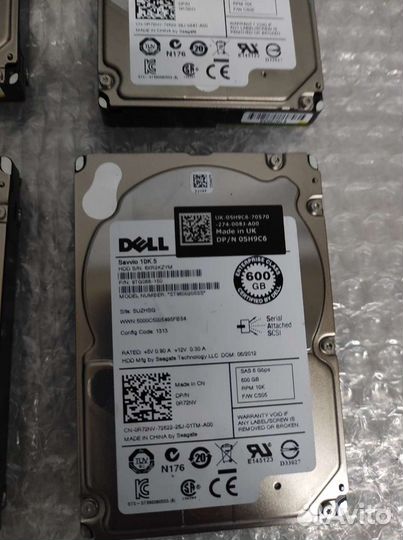 Жесткий диск Dell 600GB 6G 10K 2.5 SAS 9TG066-150