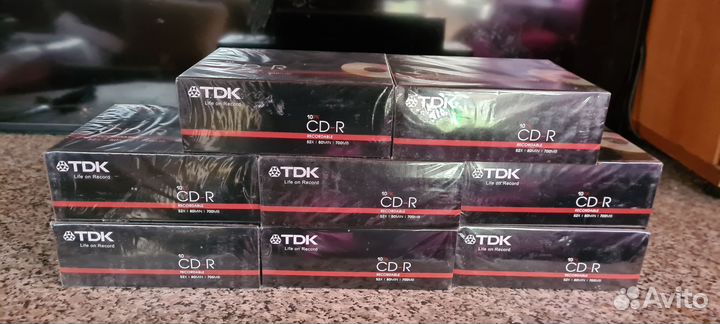 Болванки cd r tdk