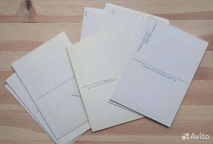 15 французских открыток Пикассо 1960е