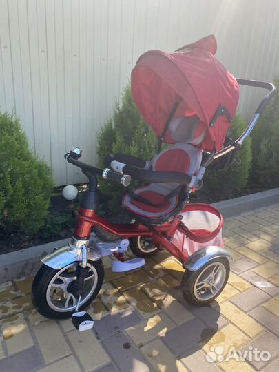 Детский трехколесный велосипед бу