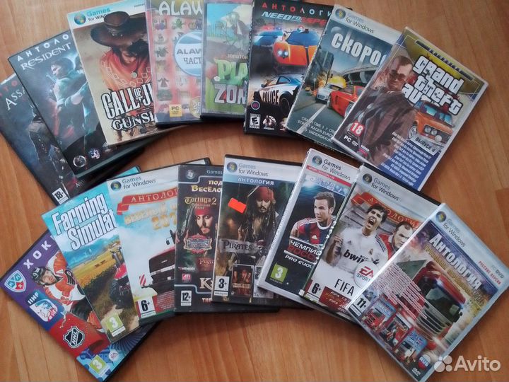 Установочные диски с играми