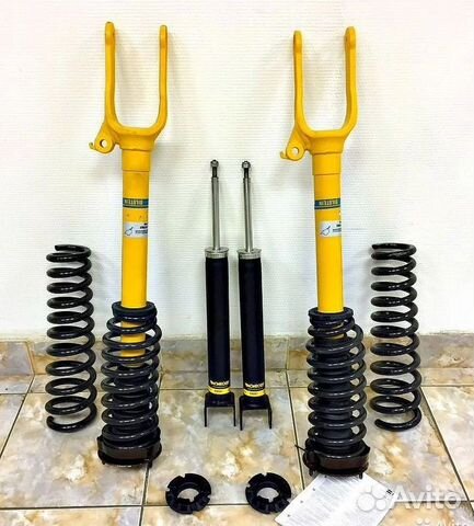 Комплект для перехода с пневмы на пружины