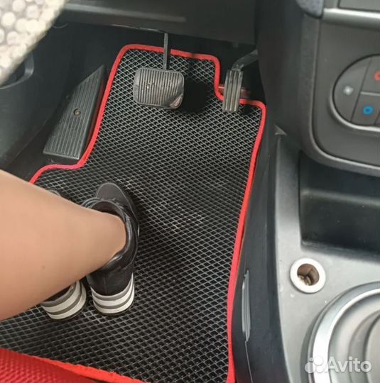 Ковер EVA Opel antara с бортом Ева