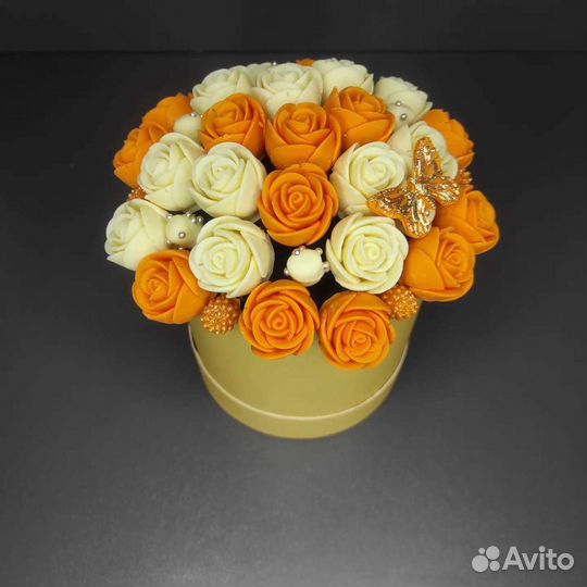 Подарок шоколадные розы