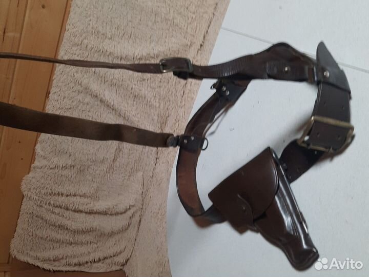 Кобура ПМ, с ремнем и партупеей