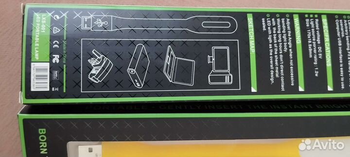 Светильник гибкий USB LED